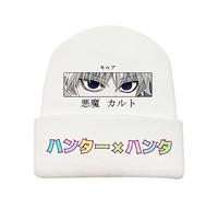 Anime Hunter Bonnets pour Hommes Femmes Hisoka Cosplay Merch Casual Casquettes Unisex Imprimé Solide Chapeaux