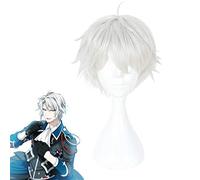 Anime Idolish7 déclencheur Cosplay perruque Yaotome Gaku argent blanc court fibre résistante à la chaleur perruques de cheveux + bonnet de perruque