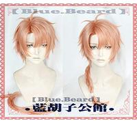 Anime Izumi Mitsuki IDOLiSH7 sept perruque de Cosplay Orange rose perruque de Base courte perruque de cheveux synthétiques prêle amovible + casquette de perruque gratuite taille unique B