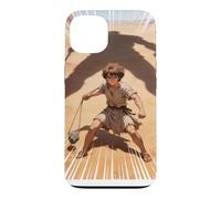 Anime Japonais épique Bible chrétienne - David & Goliath Bataille Coque pour iPhone 13