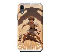 Anime Japonais épique Bible chrétienne - David & Goliath Bataille Coque pour iPhone XR