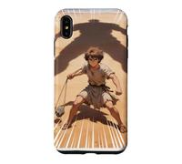Anime Japonais épique Bible chrétienne - David & Goliath Bataille Coque pour iPhone XS Max