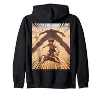 Anime Japonais épique Bible chrétienne - David & Goliath Bataille Sweat à Capuche