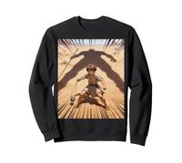 Anime Japonais épique Bible chrétienne - David & Goliath Bataille Sweatshirt