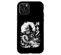 Anime Japonais Goth Castle 2D Dragon Mythologie Art Culture Coque pour iPhone 11 Pro