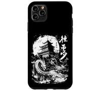 Anime Japonais Goth Castle 2D Dragon Mythologie Art Culture Coque pour iPhone 11 Pro Max