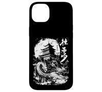 Anime Japonais Goth Castle 2D Dragon Mythologie Art Culture Coque pour iPhone 14 Plus