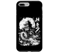 Anime Japonais Goth Castle 2D Dragon Mythologie Art Culture Coque pour iPhone 7 Plus/8 Plus