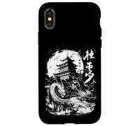 Anime Japonais Goth Castle 2D Dragon Mythologie Art Culture Coque pour iPhone X/XS