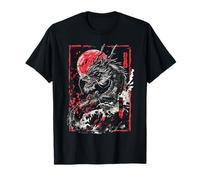 Anime Japonais Goth Cyberpunk City Dragon Art Mythologie T-Shirt