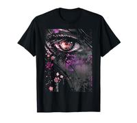 Anime Japonais Goth Cyberpunk City Sad T-Shirt