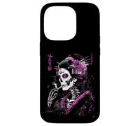 Anime Japonais Goth Cyberpunk City Skull Sugar Coque pour iPhone 14 Pro