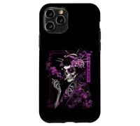 Anime Japonais Goth Cyberpunk City Skull Vintage Gothique Coque pour iPhone 11 Pro