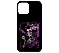 Anime Japonais Goth Cyberpunk City Skull Vintage Gothique Coque pour iPhone 12 mini