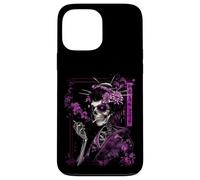 Anime Japonais Goth Cyberpunk City Skull Vintage Gothique Coque pour iPhone 13 Pro Max