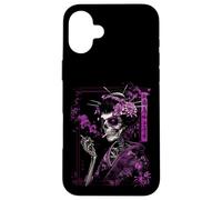 Anime Japonais Goth Cyberpunk City Skull Vintage Gothique Coque pour iPhone 16 Plus