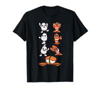 Anime japonais mignon sur le riz, avec fusion de sushi Kawai T-Shirt