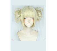 Anime japonais mon héros académique Cosplay Himiko Toga perruque Boku pas académique Cosplay jeu de rôle Halloween bande dessinée Covcert B