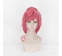 Anime JOJO aventure Bizarre vent d'or Trish Una Cosplay perruques rose cheveux synthétiques Halloween Costume fête jouer perruque MZ-1381