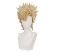 Anime Jojo's Bizarre Adventure Caesar Anthonio Zeppeli Wig Cosplay Costume Chaleur Résistant Synthétique Cheveux Halloween Party Wigs
