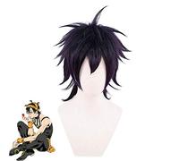 Anime Jojo's Bizarre Adventure Golden Wind Cosplay perruque Ghirga Narancia court violet cheveux courts GIOGIO Costume perruques pour la fête 539