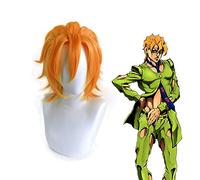 Anime JoJo's Bizarre aventure Cosplay perruques Pannacotta Fugo Cosplay perruque résistant à la chaleur synthétique perruque cheveux fête d'halloween