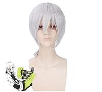 Anime Kagerou Project MekakuCity acteurs cosplay perruque HOMMES argent blanc cheveux synthétiques Konoha haruka Cosplay perruques + perruque casquette perruque casquette projet MekakuCity A PL-304