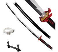 Anime Katana, longueur 104 cm, lame légère en bambou, dieu du feu Tanjiro