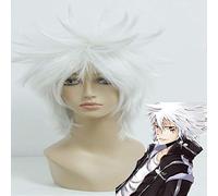 Anime Katekyo Hitman Reborn! Perruque De Cosplay Byakuran Gesso Perruques De Cosplay Résistant À La Chaleur Synthétique Halloween Carnaval Fête Renaître