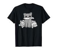 Anime Kawaii Cat Soft Goth Gothic Pastel Goth Emo T-Shirt