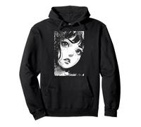 Anime Kawaii triste fille pleurant manga femme japonais gothique japonais Sweat à Capuche