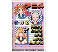 Anime - Keep Calm - Poster - Taille 61x91,5 cm