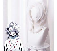 Anime Kimetsu No Yaiba Ayaki Rui Cosplay perruque araignée démon tueur cheveux courts Halloween fête Performance Costume perruque pour adulte