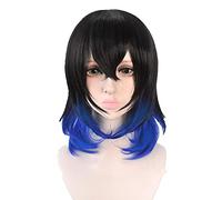 Anime : Kimetsu no Yaiba Inosuke Hashibira Wigs Heat Resistant Synthetic Hair Cosplay Wigs + Wig Cap