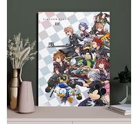 Anime Kingdom Hearts,Puzzle 1000 Pièces Puzzle en BoisAdulte Enfants Jouet Éducatif Jeu Familial(75x50cm)-372