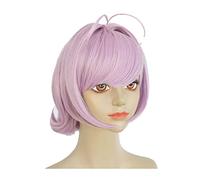 Anime Komi Can't Communicate Najimi Osana Perruque courte rose résistant à la chaleur fibre cheveux + bonnet Halloween filles