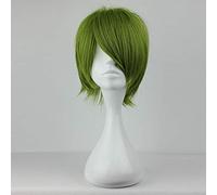 Anime Kuroko No Basuke Midorima Shintaro Cosplay perruque vert court droit jeu de rôle synthétique cheveux fête Costume perruques hommes perruque -176A