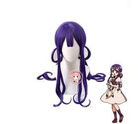 Anime Kwai Akane Aoi violet longue perruque Cosplay Costume Jibaku Shounen toilettes-lié Hanako-Kun cheveux synthétiques femmes perruques