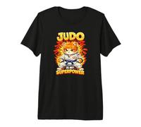 Anime « Le Judo, C'est Mon Super-Pouvoir » : Un Adorable T-Shirt Haut de Gamme