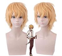 Anime lié aux toilettes Jibaku Shounen Hanako-kun Hanako Kun Minamoto Kou Cosplay perruques + bonnet de perruque
