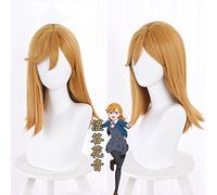 Anime Love live! Superstar Perruque de cheveux synthétiques Kanon pour cosplay avec bonnet de perruque Brun clair