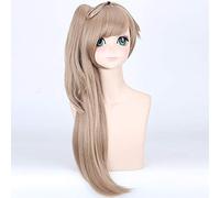 Anime LoveLive! Kotori Minami Cosplay perruque marron 70 cm amour en direct cheveux synthétiques Halloween fête jeu de rôle perruques pour femmes filles taille unique perruque Minami PL-335