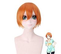 Anime LoveLive! Rin Hoshizora perruque Cosplay Costume amour en direct femmes cheveux synthétiques courts Halloween fête jeu de rôle perruques PL-363