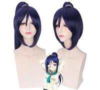 Anime Lovelive soleil Kanan Matsuura perruque Cosplay Costume amour en direct Aqours bleu foncé cheveux synthétiques fête jeu de rôle perruques