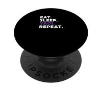 Anime Lover Eat Sleep Yaoi Repeat Yaoi Boys Love Manga PopSockets PopGrip Adhésif