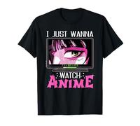 Anime Lover, Je Veux Juste Regarder Anime Girl T-Shirt