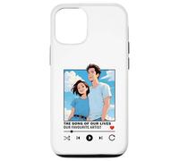 Anime Lovers The Song Tour of Lives Happy Valentines Couple Coque pour iPhone 12/12 Pro