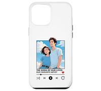 Anime Lovers The Song Tour of Lives Happy Valentines Couple Coque pour iPhone 12 Pro Max