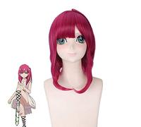 Anime Magi Morgiana Cosplay perruques cheveux synthétiques rouges noël Halloween Costume fête accessoires PL-137
