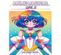 Anime Magical Girls Coloring Book: Immerse Yourself In The Whimsical Universe With Our Coloring Adventure